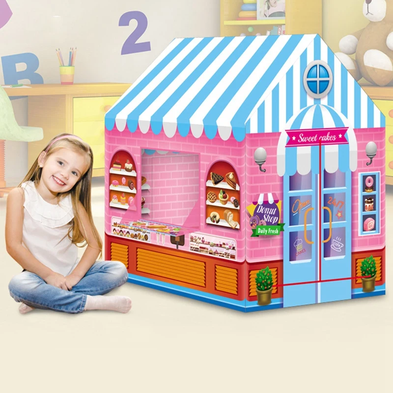 Детская палатка принцесса принц игровой домик детский Портативный складной