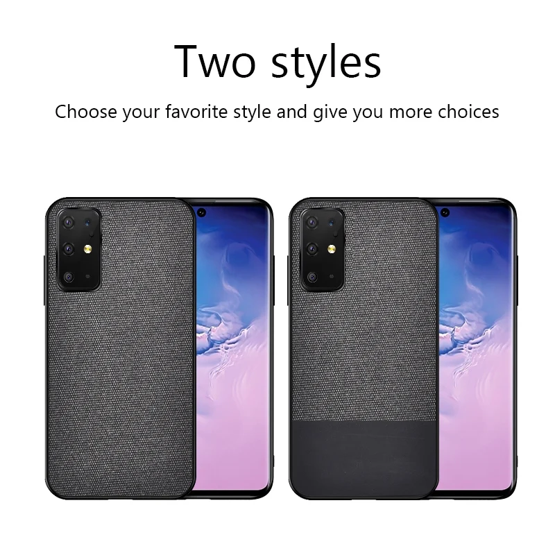 Чехол для Samsung S20 Plus ультратонкий ударопрочный тканевый чехол Galaxy S11 E S10X Note 10 Lite A20