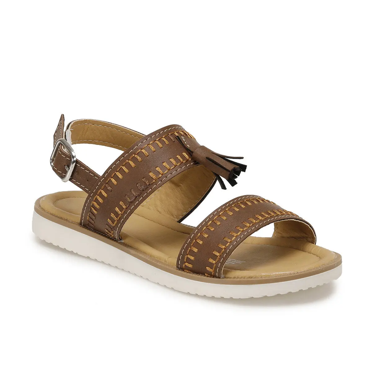FLO 512491.F Brown Female Child Sandals Polaris