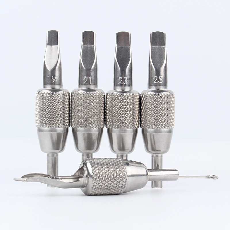 Высокое качество 17 29FT рукоятка из нержавеющей стали трубка ястреб иглы картридж