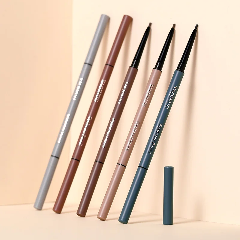 

Extremely Fine Eyebrow Pencil Natural Long-lasting Waterproof Eye Brow Pen Cosmetics Black Brown Easy To Wear Eye Makeup TSLM2