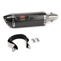 motorcycle muffler yoshimura modified exhaust pipe escape moto for scooter ninja 400 z900 gsx750r cafe racer nmax xmax pcx mt09