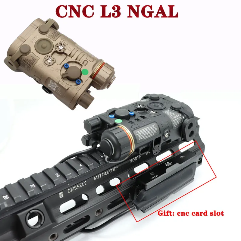 Airsoft тактический L3 NGAL новое поколение Прицельный лазер внешний вид красный/ИК и