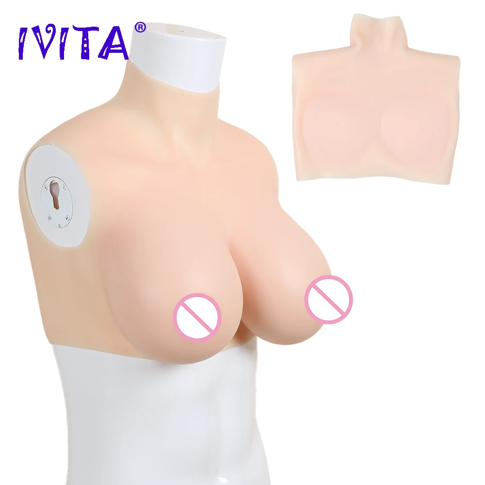 Искусственная силиконовая форма груди IVITA искусственные модный косплей для