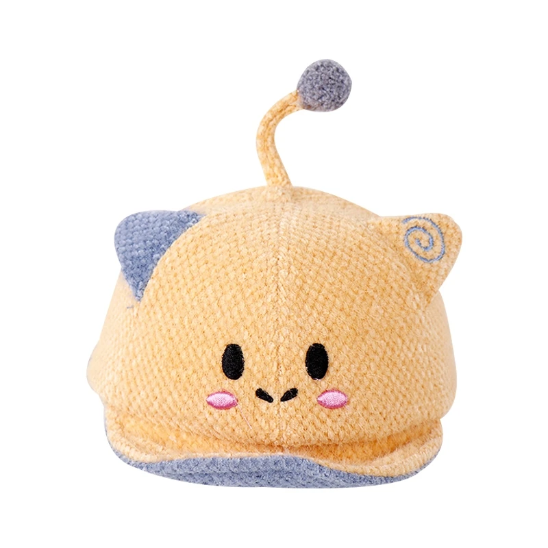 

Осенне-зимняя детская теплая шапка с милым котенком, новый стиль, плюшевая теплая детская шапка, детская шапка