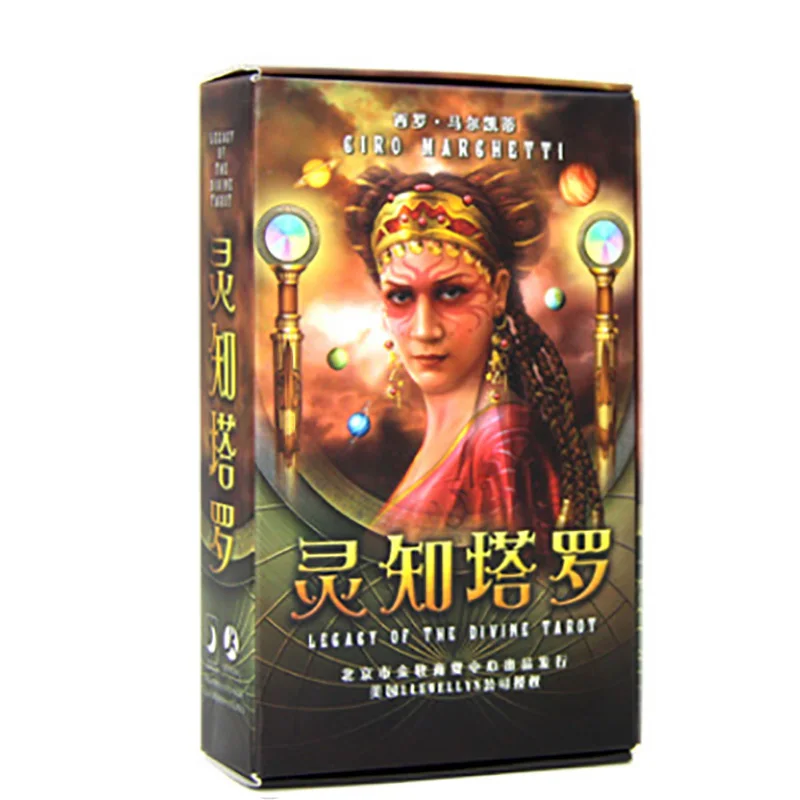 Divine Tarot Cards divination игра 12*7 см карты китайская версия для семьи/друзей | Спорт и