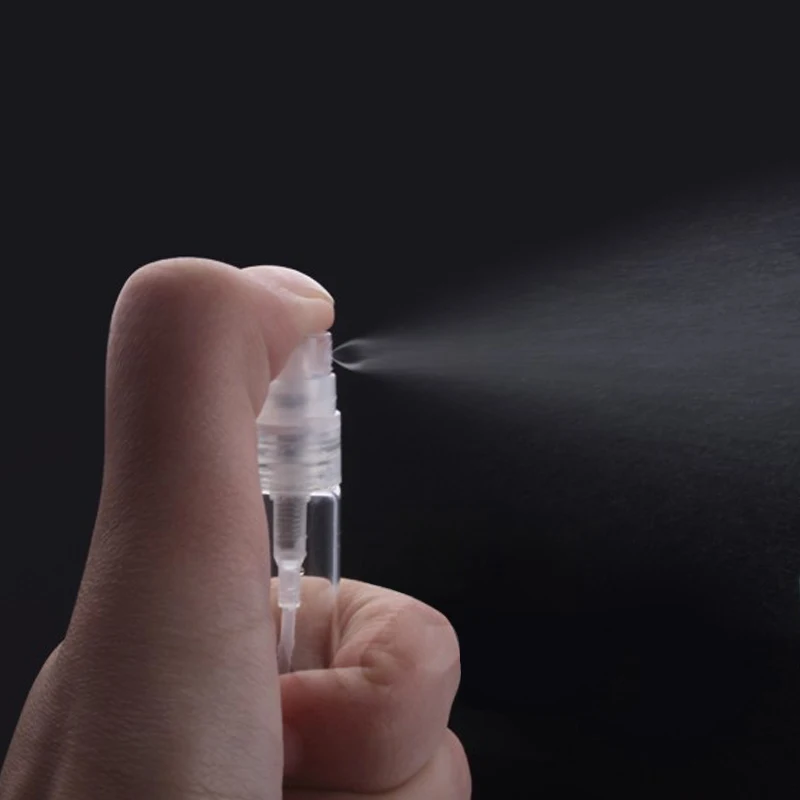 10 шт. дорожный прозрачный стеклянный мини распылитель для духов 2 мл 3 5 7