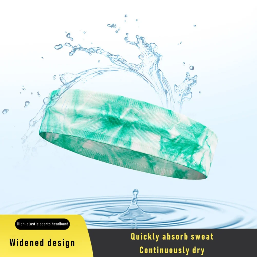 

Sports Fitness Yoga Headband Men Non Slip Moisture Wicking Sports Sweatband Cycling Runninng Running Headband