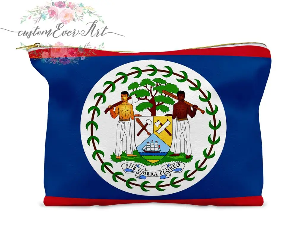 Белиз косметичка Персонализированная маленькая на молнии сумка для подружки