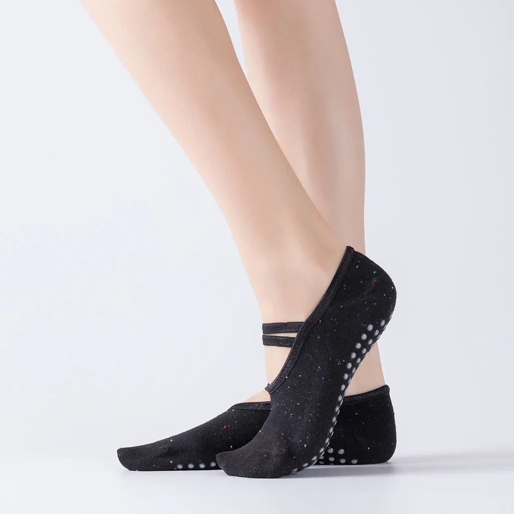 1 пара занятий спортом йогой носки тапочки для Для женщин Нескользящие женские