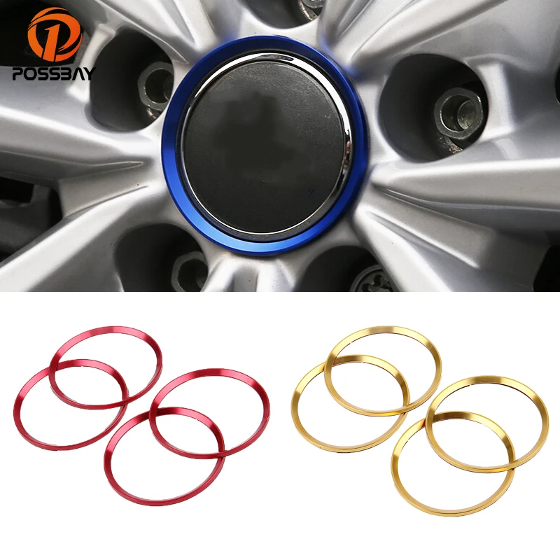 Крышка Ступицы POSSBAY алюминиевые аксессуары для автомобильных шин центра колеса