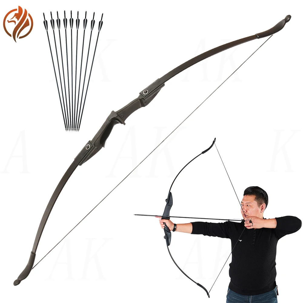 

Novice Double Arrow Recurve Bow Left and Right Hand Universal Scenic Archery Competitive Bow CS Game Bow 30/40lbs