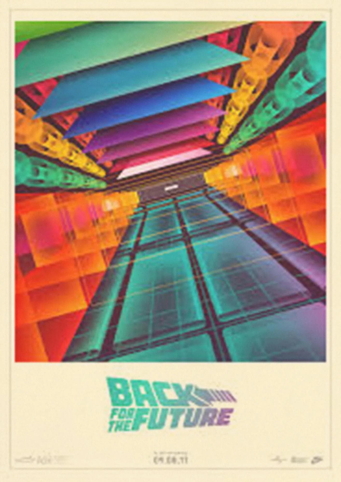 Прекрасный JL научная фантастика Назад в будущее домашний Ретро плакат крафт