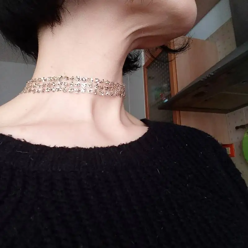 Модный брендовый женский чокер ювелирные изделия сексуальный воротник