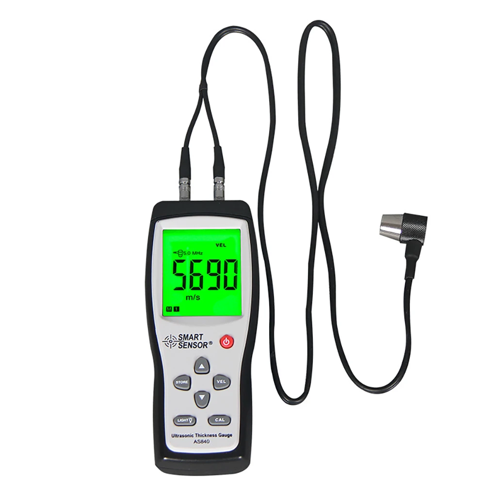 Умный датчик ультразвуковой измеритель толщины портативный тестер пластика