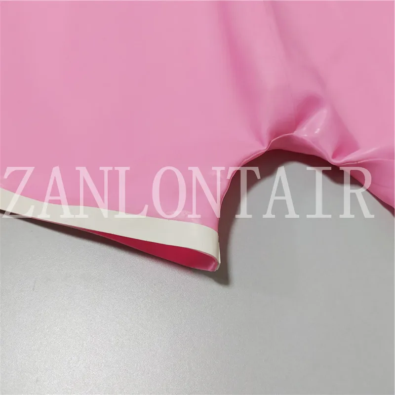 Новое сексуальное нижнее белье для мужчин латексные розовые шорты ручной работы