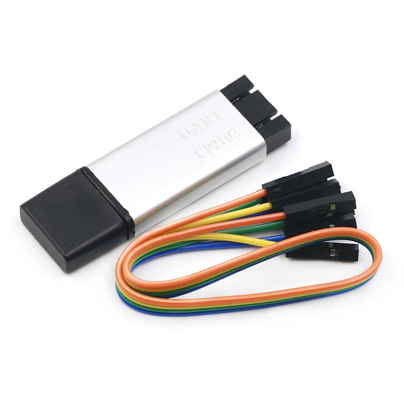 Алюминиевый корпус CP2102 USB 2 0 для TTL UART модуля 6-контактный последовательный