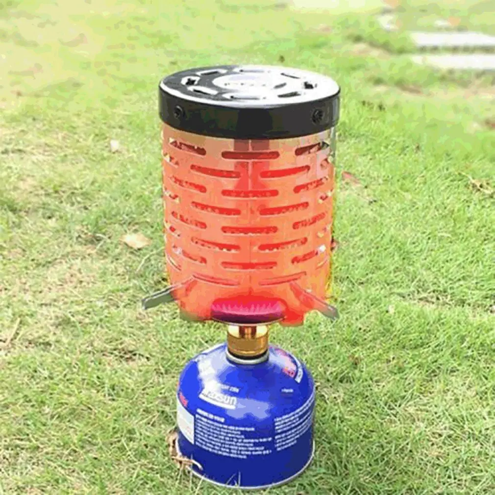 

Outdoor Portable Gases Heater Stoves Heating Cover Mini Hotplate Stainless Steel Gas Oven Burner Camping Furnace Accessories