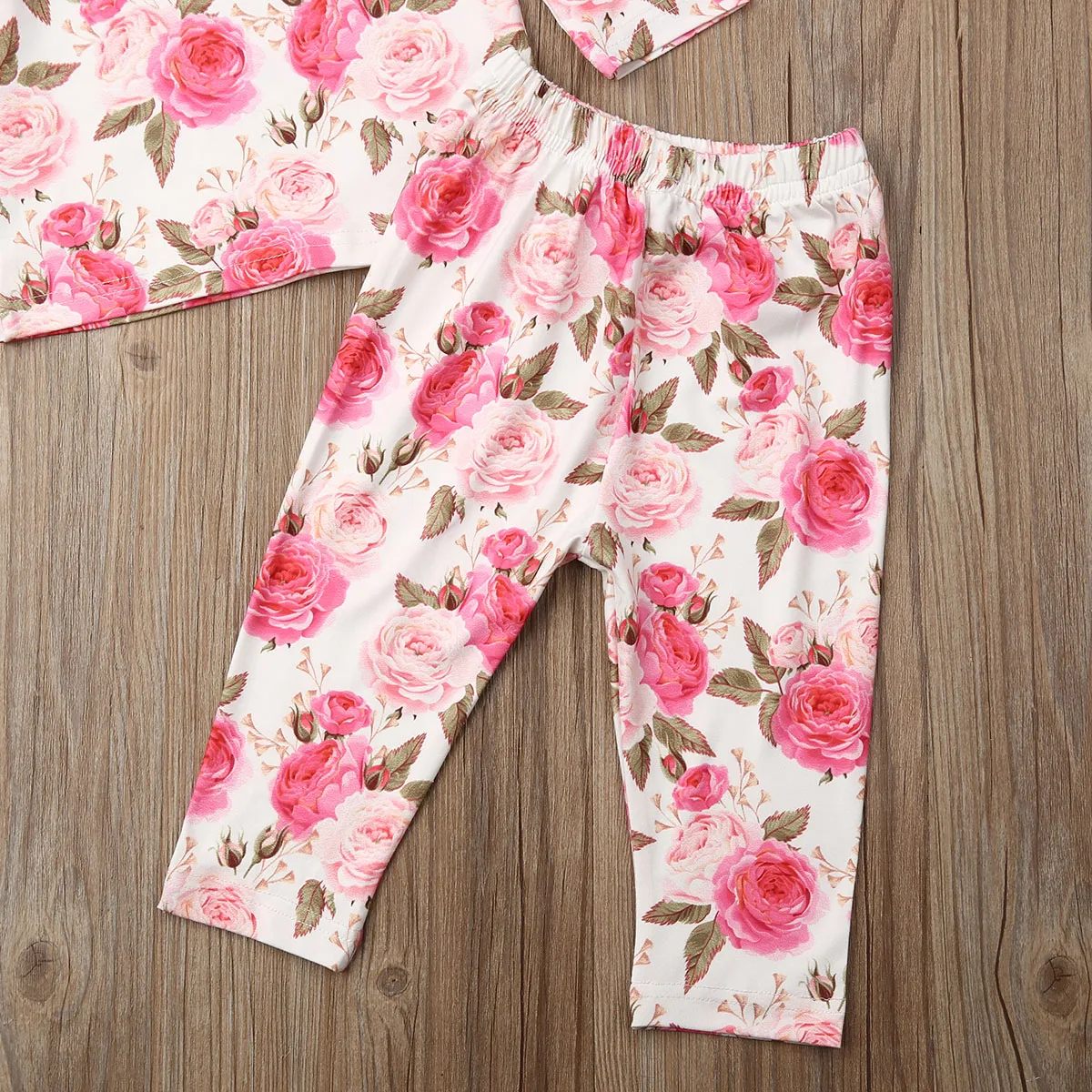 3 шт./комплект футболка и леггинсы для новорожденных девочек|Комплекты одежды