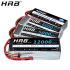 Аккумулятор HRB 4S 14,8 в Lipo T Deans, 2200 мАч, 3000 мАч, 3300 мАч, 4000 мАч, 5000 мАч, 5200, 5500 мАч, 6000 мАч, запчасти для радиоуправляемых моделей