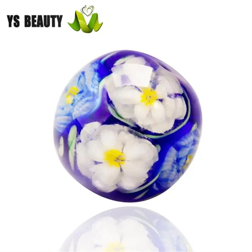 Лампа из цветных стеклянных бусин в форме ягненка голубого неба белого облака