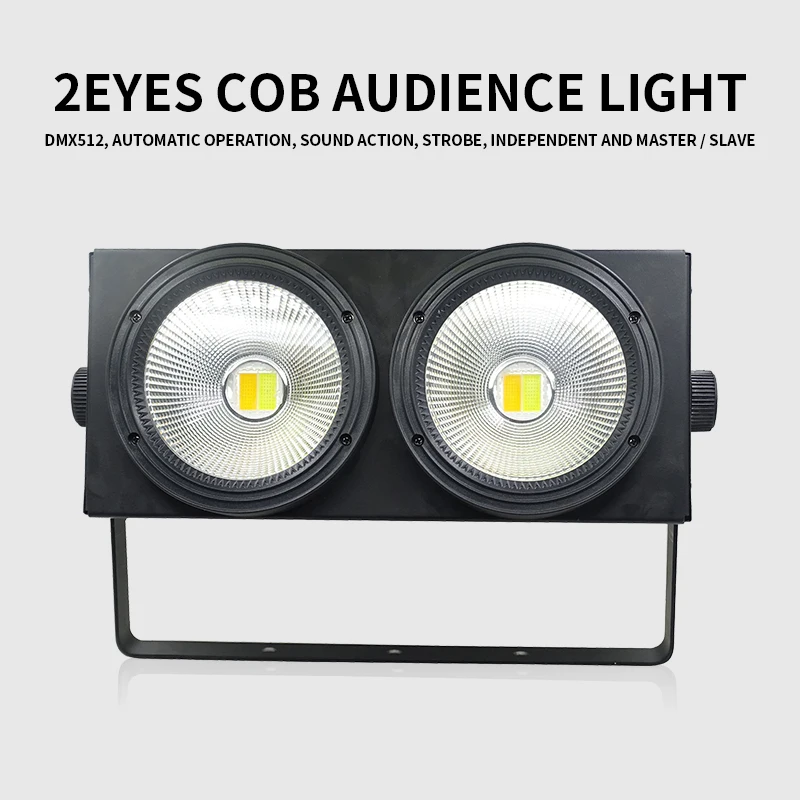 Светодиодный светильник с 2 глазами COB холодный белый/теплый белый свет в 1