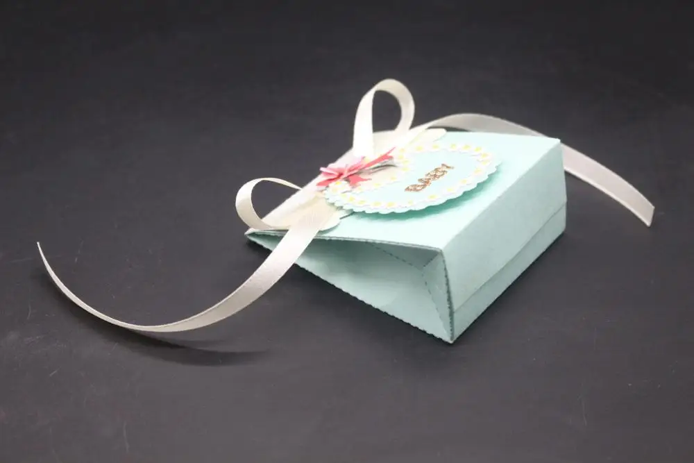 3D bag Scrapbooking candy box cutting die stencil Making Cards Album embossing craft paper metal cut template tool 2019 | Дом и сад