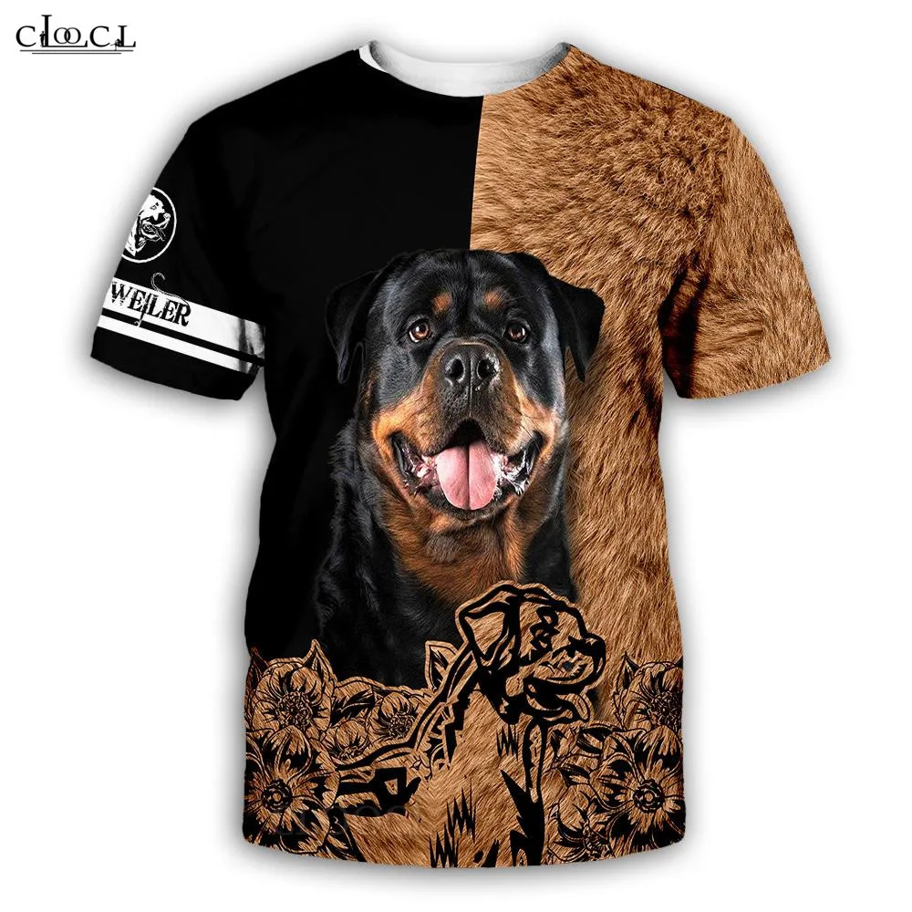 CLOOCL Belgian Malinois Printed T-shirts Animals Pets 3D Print Men Clothing Women Casual Streetwear Harajuku T Shirt S-7XL | Мужская