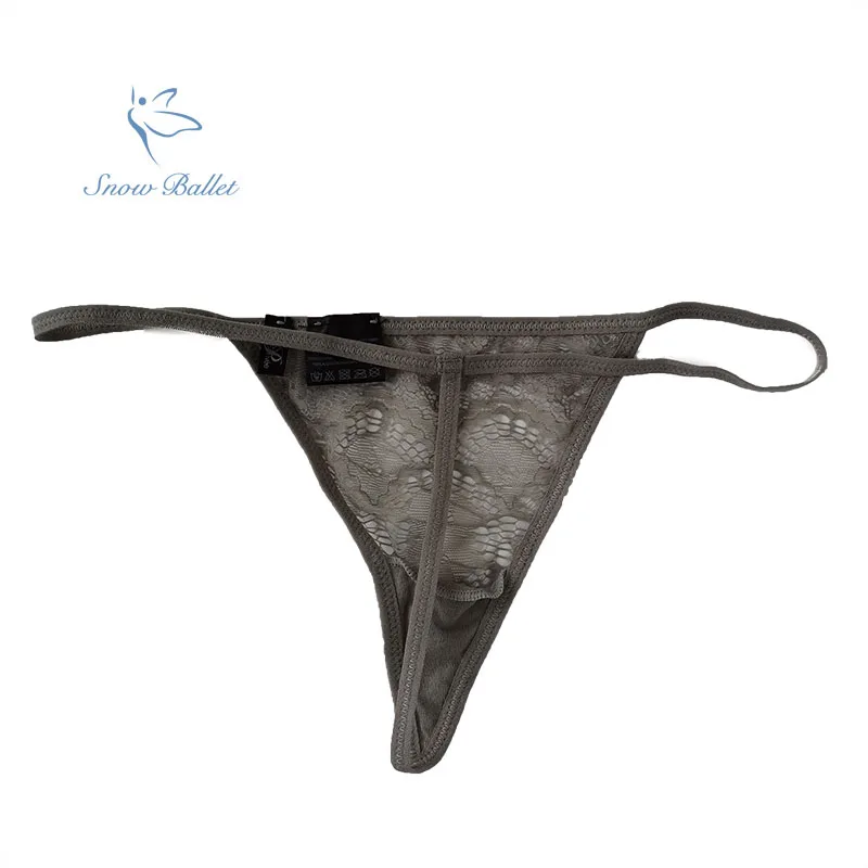 Новое поступление бесплатная доставка серые кружевные стринги суперсексуальное