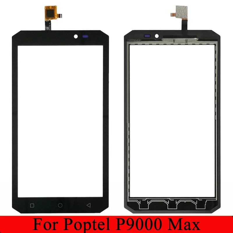 5 ''для Poptel P9000 Max дигитайзер панель сенсорный экран фронтальное стекло