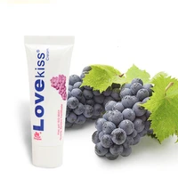 4 pcs love kiss lube grape flavored edible lubricants water vaginal oil male female oral sex lubricant gay anal sex lubricant