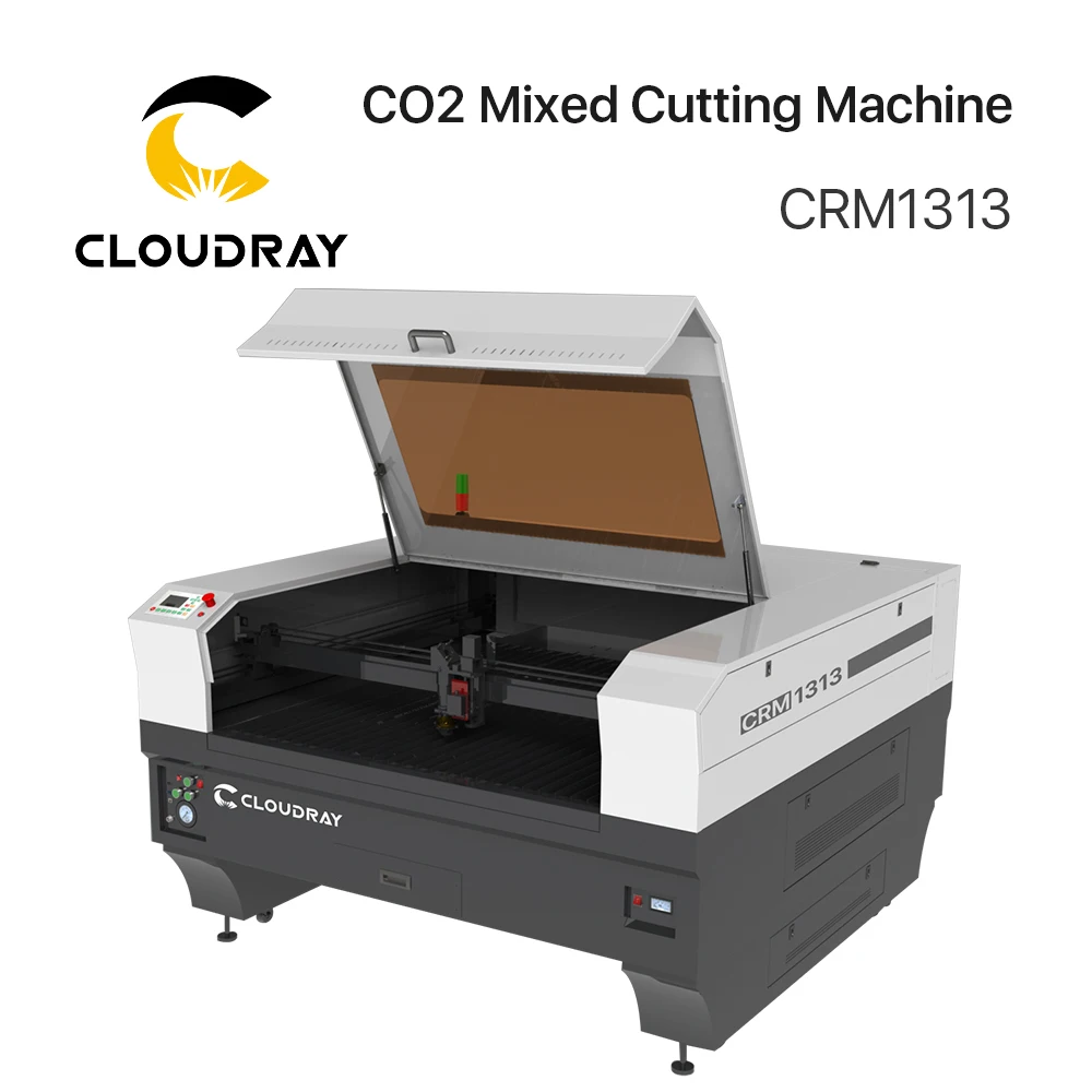 Cloudray 130W / 300W CO2 машина для смешанной резки CRM1390 &amp CRM1313 CRM1620 с S A чиллером 5200AH |