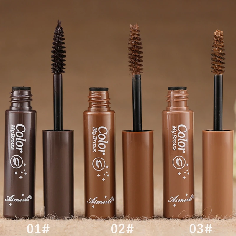 3 цвета стойкий водостойкий тушь для бровей Крем гель Водостойкий тинт Набор