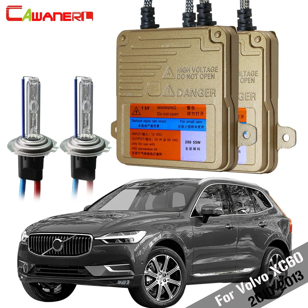 Cawanerl 55 Вт Автомобильная балластная лампа без ошибок для Volvo XC60 2010-2013