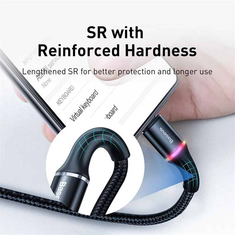 Baseus 5A USB Type C кабель для Huawei Mate 30 20 P40 P30 P20 Pro Lite 40W SCP быстрая зарядка провод