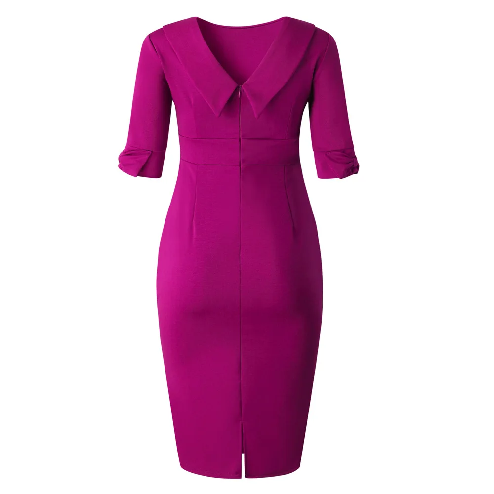 Женское платье в африканском стиле для офиса размера плюс облегающее карандаш XXL