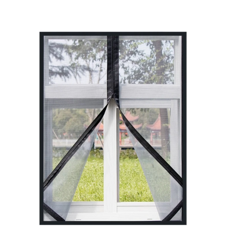 Москитные сетки для окон занавески с защитой от насекомых на лето съемные двери