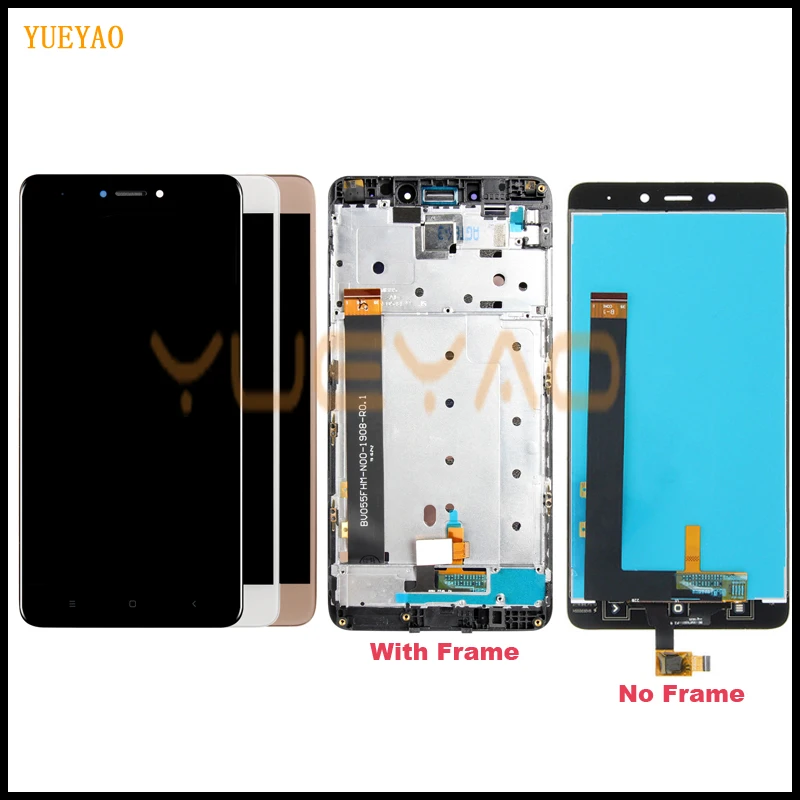 ЖК дисплей 5 дюйма для Xiaomi Redmi Note 4 (Процессор: MTK Helio X20) дигитайзер сенсорный экран