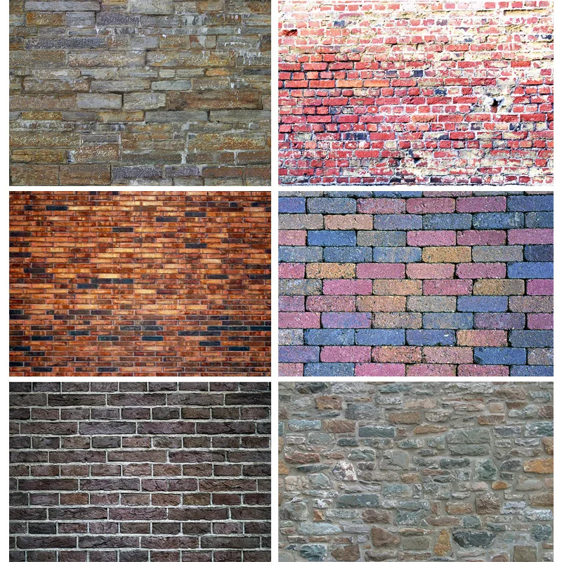 

Vinyl Custom Photography Backdrops Vintage Brick Wall Theme Photo Background Studio Prop 2187 ZZQQ-04