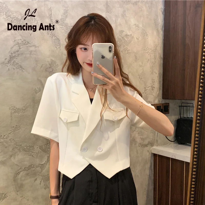 Женские пальто с английским воротником женские блейзеры коротким рукавом