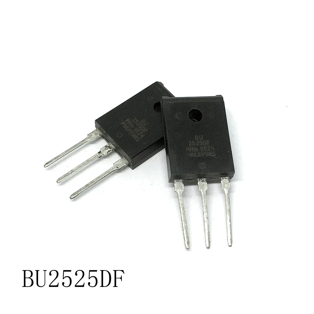 Электронный компонент BU2525DF TO 3PF 12A/800V/1500V 10 шт./лот Новый|Приборы для измерения