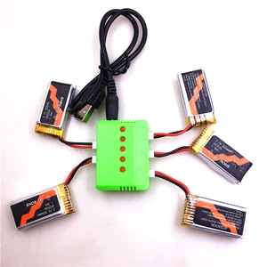 Аккумулятор литий-полимерный 3,7 в, 350 мА  ч, 5 шт., аксессуары для Firefox C119 Запчасти для радиоуправляемого вертолета, аккумулятор C119