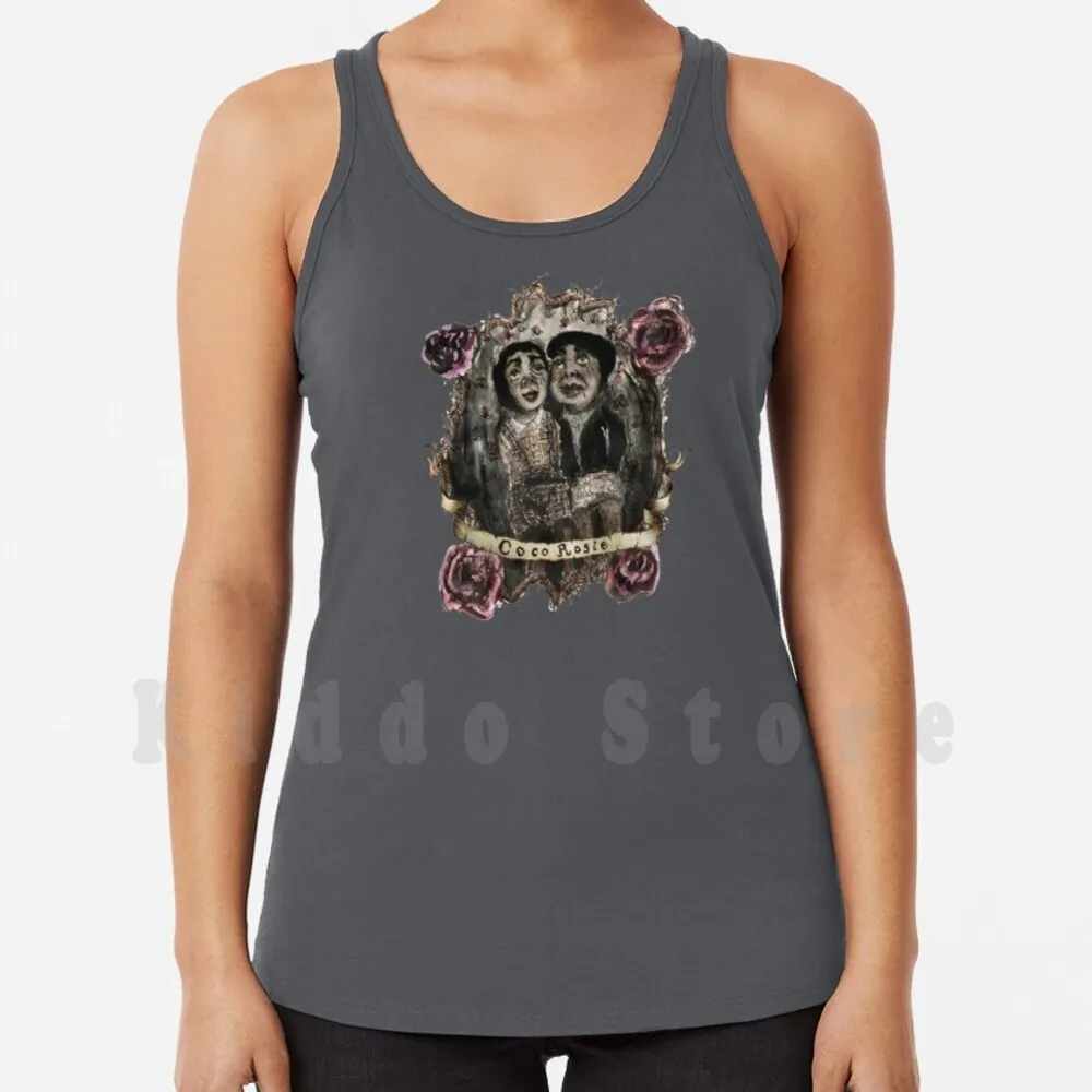 

Cocorosie tank tops vest 100% Cotton Cocorosie Coco Rosie