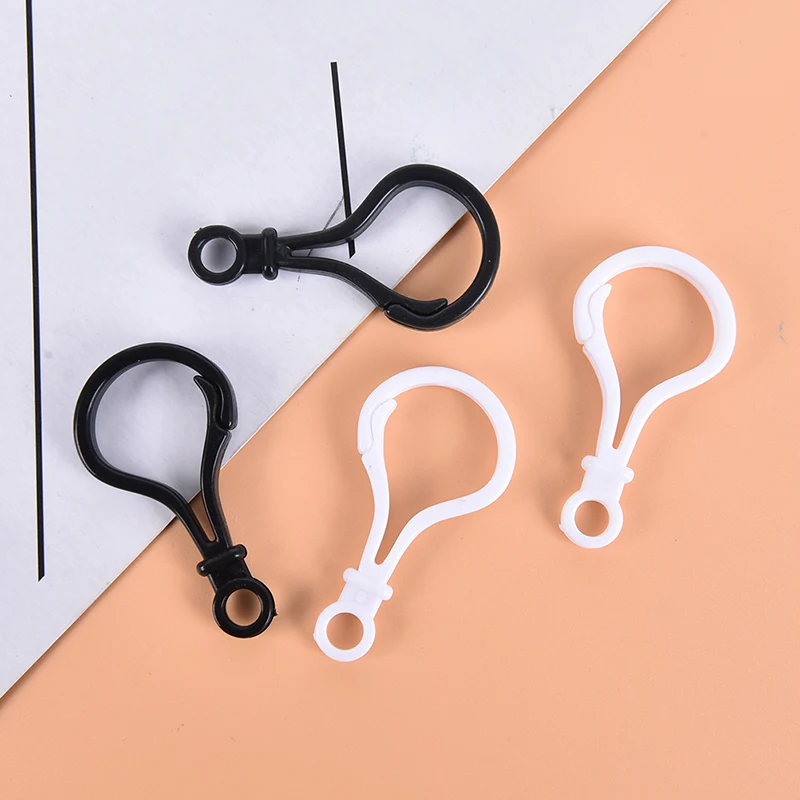 Пластиковая Цветная пряжка в форме лампы 10 шт. карабин застежка сделай сам для