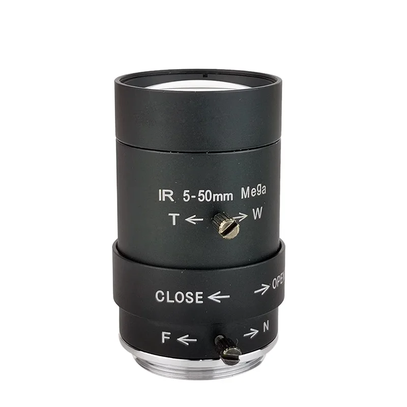 5-50mm 6-60mm 2.8-12mm Megapixel Manual Varifocal Lens Zoom & Focus CS Mount IR CCTV for Security Camera BOX | Безопасность и