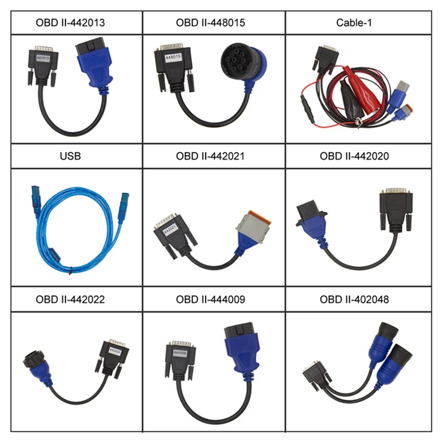 125032 USB Link грузовик диагностировать со всеми установщиков с 2 портами