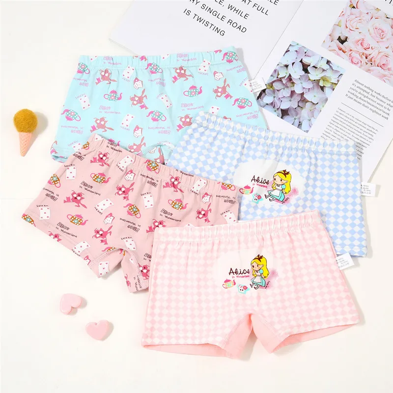 2 шт. / Лот детское нижнее белье с героями мультфильмов хлопковое дышащие мягкие