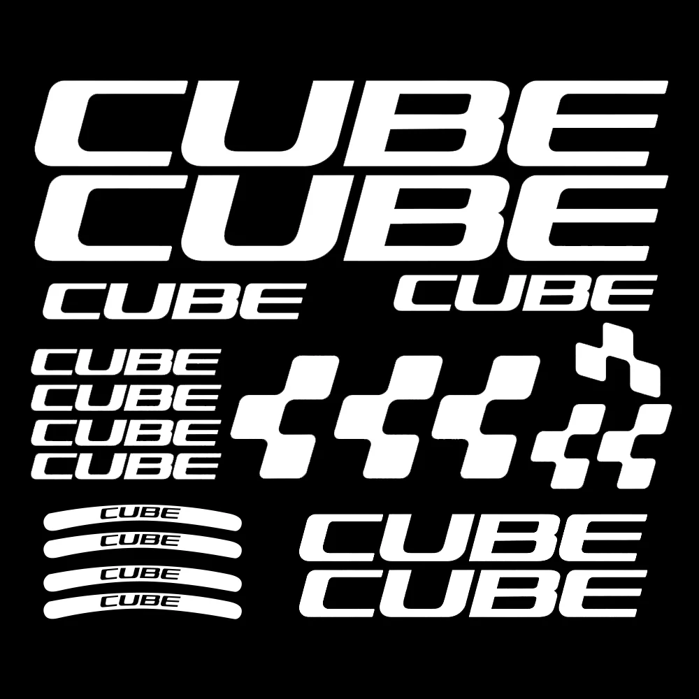 Для CUBE велосипед наклейка s виниловая Рамка Цикл Велосипед тюнинг обод колесная