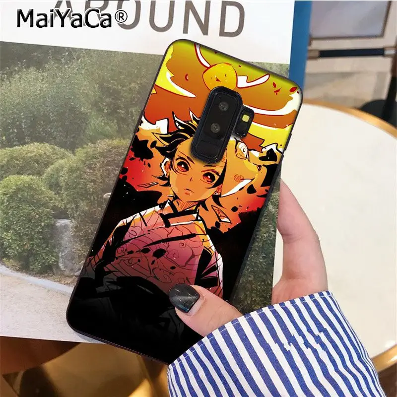 Чехол для телефона MaiYaCa Anime Demon Slayer Kimetsu no Yaiba Samsung S9 plus S5 S6 S6edge S6plus S7 S7edge S8