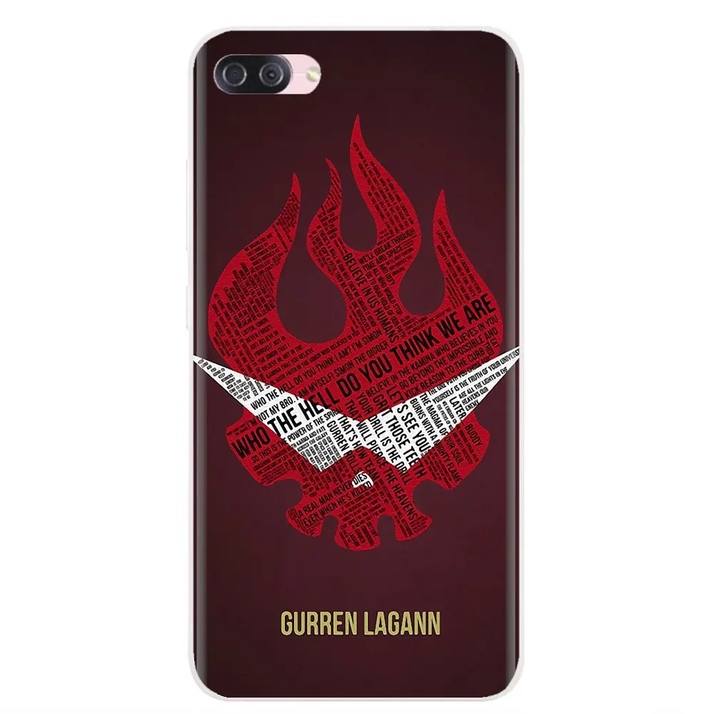 Силиконовый чехол для смартфона с аниме Tengen toppa gurren lagann Motorola Moto G G2 G3 X4 E4 E5 G5 G5S G6 Z Z2 Z3